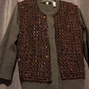 100 percent cashmere cardigan Saks Fifth Avenue